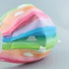 Rainbow Disposable Face Mask Dust-proof Smoke proof Breathable 3 Layer Protective Masks Fashion Non-Woven Color Mouth Masks Free Shipping