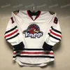 Custom Rockford IceHogs Hockey Jersey AHL Michal Teply Carson Gicewicz Cameron Morrison Garrett Mitchell Isaak Phillips Josiah Slavin Jakub Pour Evan Barratt