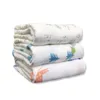 Couvertures de bébé en coton mousseline né doux bébé Swaddle Wrap Alimentation Tissu Serviette Sleepsack Poussette Couverture Baby Stuff Couverture LJ201130