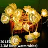 FENGRISE 2 5M LED Koperdraad String Lights Wedding Fairy Light Decoratie AA Batterij Operated Nieuwjaar Kerstmis Decor