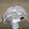 Ring Fashion Ladies Diamond Rings exagéré Anneau de mariage Factory Bijoux Direct Supply Wholesale