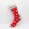 Julstrumpor Cartoon Cotton Stocking Women Men Casual Cartoon Christmas Stockings Xmas Sport Home Festival Colorful Socks WMQCGY696