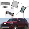 For Toyota 4Runner 2010-2021 Car Vehicle Black Rear Trunk Cargo Baggage Organizer Storage Nylon Plain Vertical Seat Net