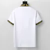 Mode pikétröja herr pikétröja pikétröja för män Top Tee Kortärmade T-shirts designer Loose Tees casual svart vit t-shirt lyxiga enkla t-shirts för män M-3XL#66