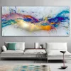 Schilderijen DDHH Mooi Wolk Abstract Olieverfschilderij Denk Independe Muur Foto Voor Woonkamer Canvas Moderne Kunst Poster En Print No2525