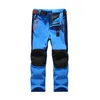 Skiing Pants TRVLWEGO Ski Hiking Camping Child Waterproof Breathable Winter Fleece Soft Shell Thick Snow Kids Trousers2831012