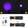 Lampe de poche UV lampe torche lumière Ultra violette lumière noire lampe UV batterie AA pour la détection de vérificateur de marqueur SK68