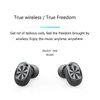 B9 TWS Bluetooth hörlurar Trådlös hörlurar 8D HiFi Sport med mikrofonöstern Spelmusik Headset för Xiaomi Huawei iPhone