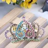 Girls Crown Princess Tiara Comb Crystal Rhinestone Crown Hair Comb head wear Hair Accessories birthday gift will and sandy