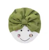 Fiocchi di cappello da neonato per neonato per neonato e morbido cappuccio colorato con cappuccio solido cappello da ragazza gwc58304527324