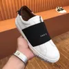 Männer Frauen Casual Schuhe Desger Platform Niedrig Top Italien Streifen Walking Sport Trainer Band Chaussures Pour Hommes