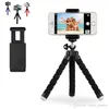 100 adet Sünger Ahtapot Tripod Evrensel Telefon Bluetooth Selfie Kamera Fotoğraf Seti Standı Live Tripod Için iPhone Samsung Huawei Xiao Mi