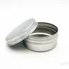 Scegli di contenitore rotondo in cera in alluminio da 150 ml di cassa per contenitore argento scatole da tè scatole di caramelle estetiche custodie di sapone per viaggi bh4489 wly