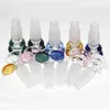 14mm&18mm 2 in 1 Male Glass Bowls For Tobacco Bong hookah Bowl Piece Water Bongs Dab Oil Rigs Smoking Pipes