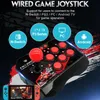 4-i-1 Retro Arcade Station USB Wired Rocker Fighting Stick Game Joystick Controller för Switch Games Console vs x12 x40