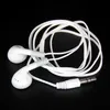 White 3.5mm Jack Stereo Earphones Earbuds Disposable In Ear Earphone Headphone for Museum School Library