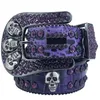 skull belts for women