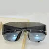2220 Nieuwe topmannen zonnebrillen mode top metalen half frame UV400 ultraviolet beschermende bril Steampunk zomer vierkante stijl met pakket