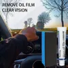 20 ml Auto Car Glass Polishing decier Cleaner Oil Film Clean Polish Pasta för badrumsfönster Glas Vindrutan vindruta2887130