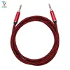 Masculino-masculino Python Crocodile Pattern Snake Cabo de Áudio Cabo de Áudio Extensão Hi-Fi Estéreo Headphone 3.5 Jack Cable