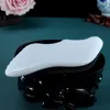 Directly factory White Jade Bian stone Gua Sha Scraping board Guasha Massage Tools Bain Stone massage rocks8641443