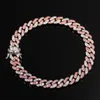 Bracelets de cheville pour femmes, lien cubain glacé, or, argent, rose, diamant, Hip Hop, chaîne de corps, bijoux 3142