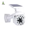 LED Lumière Solaire Simulation Surveillance PIR Capteur de Mouvement 18LEDs 2400LM Lampe Murale Sans Fil Sécurité Éclairage de Nuit pour Porche de Jardin