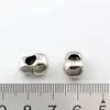 Perles d'espacement de poupée russe en alliage, grand trou de 5mm, pour la fabrication de bijoux, Bracelet et collier, accessoires de bricolage, 100 pièces/lot, D-77