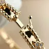 2022 Excellente qualité S925 Silver Punk Charm Bracelet avec Diamond et Noir Conception de couleurs pour femme Bijoux de mariage Cadeau Boîte PS3370A