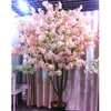 160 têtes soie fleur de cerisier soie bouquet de fleurs artificielles arbre de fleurs de cerisier artificiel pour la décoration intérieure pour le décor de mariage bricolage Z1120