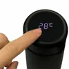 17 Unzeige Sublimation Temperaturanzeige Wasserflasche 500ml Vakuum DIY Wärmeübertragung Drucken Wasserflaschen