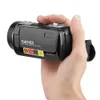 Camcorders Digital Video Camera Full HD 1080P 3.0 ЖК-сенсорный экран 270 градусов Поворотная мини-видеокамера 18 x Цифровой зум 24 MP CMOS HDX301 US