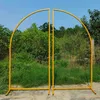 Party Decoration Wedding Arch Flower Stand Event Props Iron Stage Backdrop Frame Decorative Artificial Flowers