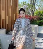 YiLin Kay Self-Portrait Runway Water Soluble Lace Dress Hollow-out embroidered bubble sleeves Party Dresses vestidos F1202