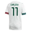 Raul 22 23 24 Mexico Soccer Jerseys Home Away Boy Player Lozano Vega Football Kit Shirt Camisetas de Futbol Alvarez Maillot Foot Men Kids 2023 Women Uniform Corona