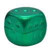 Dice Shape Smoke Grinder scherpe tanden plastic roken molen slijpmachines crusher draagbaar populair 6 1YH UU