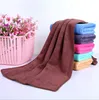 75*35 cm couleur unie doux carré voiture nettoyage serviette microfibre cheveux main salle de bain serviettes badlaken toalla Toallas Mano