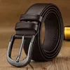 Party Favor PD004 Simple Fashion Men's Needle Buckle PU Leather Casual Men Belt Brown Black Belts
