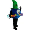 Mascot Costumes431 Mr Blueberries Mascot Traje Plant adulto desenho animado desenho animado