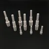 10mm Mini Ceramic Nail Male Ceramic Dabber 14mm 18mm Ceramic Nails Tip Smoking Accessories Free shipping