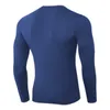 Camisetas para correr Camisa de baloncesto Camisas de manga larga para exteriores para hombre Plus Fleece con cuello en V Fitness Secado rápido Camiseta de manga larga1