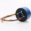 1PC 10A 6CH Dia. 85mm Current Integrated Hollow Shaft Slip Ring Hole 25.4mm Integral Precision Conductive Slipring with Speed 200RPM