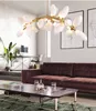 Nordic Post-Modern Grape Candelier Lights Personlighet Creative Glass Candelier Lighting Designer Enkel Living Room Pendant Lamps