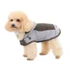 Abbigliamento antipacata impermeabile impermeabile pioggia impermeabile a pioggia impermeabile Cape Abbigliamento per animali domestici per cani grossi Giacca con cappuccio Poncho Pet Rain Coat S-7XL 201114