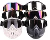 Zimowe mężczyźni kobiety snowboard snowboard snowmobile gogle śnieg wiatroszczelne okulary narciarskie motocross fajne okulary z maską twarzy