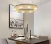 Luxury LED Chandeliers Lighting Minimalist Crystal Pendant Chandelier For Living room Bedroom Kitchen Lamp lustres de plafond