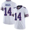 Stefon Diggs Von Miller 17 Josh Allen Maillots de football personnalisés Dawson Knox Gabriel Davis TreDavious Blanc Tyler Bass Micah Hyde Dion Dawkins Greg Rousseau Kaiir Elam