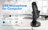 Microfones Micrófono Condensador Profesional VideoJuegos, Grabación de Vídeo, USB, Para PC, Studio de Streaming, Podcasting, YouTube