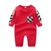 Baby Boy Roupas de manga comprida Algodão Romper Bebê Bodysuit Roupas Crianças Roupas Dos Desenhos Animados Moda Menina Jumpsuit