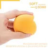 Nouvelle arrivée Mangue Forme Doux Maquillage Éponge Visage Beauté Cosmétique Poudre Puff Pour Fond De Teint Correcteur Crème Maquillage Mélangeur Outils 100pcs / lot